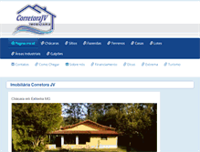 Tablet Screenshot of corretorajv.com.br